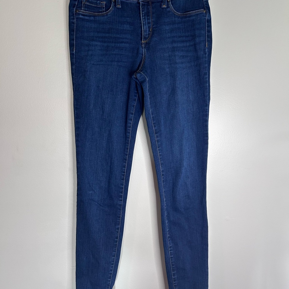 Jessica Simpson kiss me super skinny dark wash jeans size 28